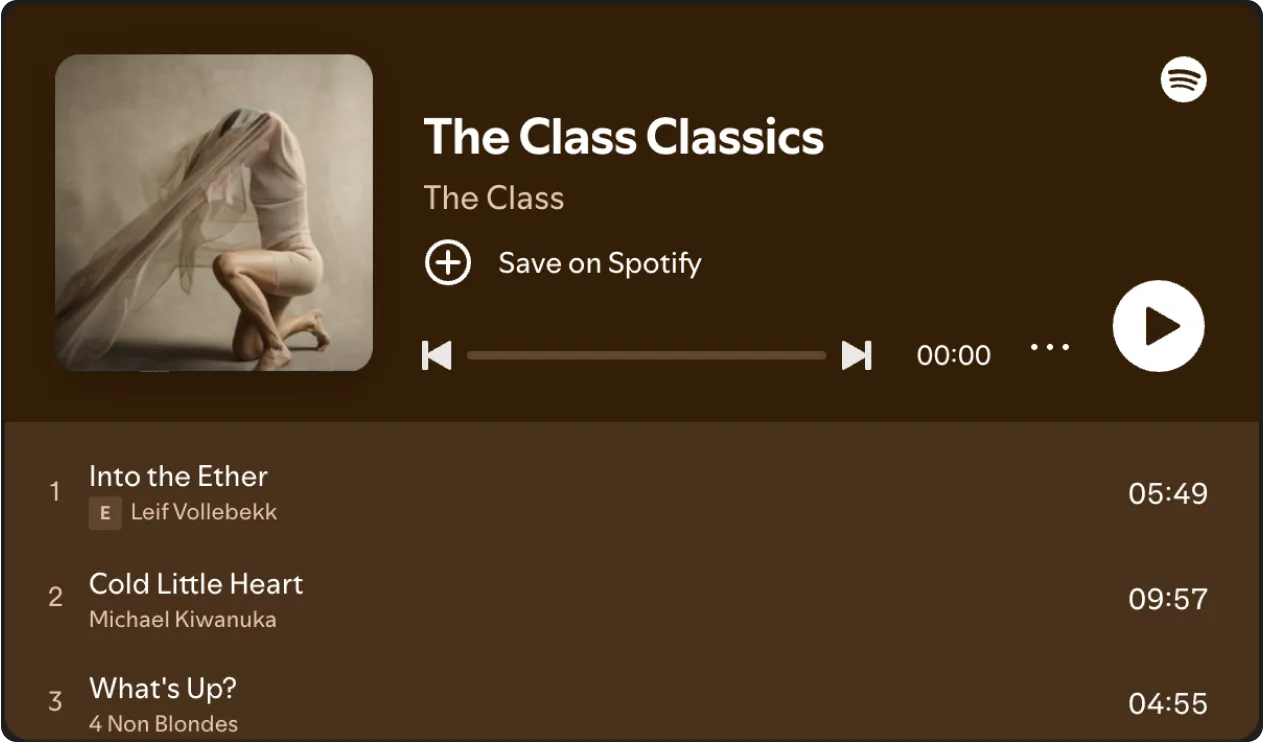 Spotify playlist