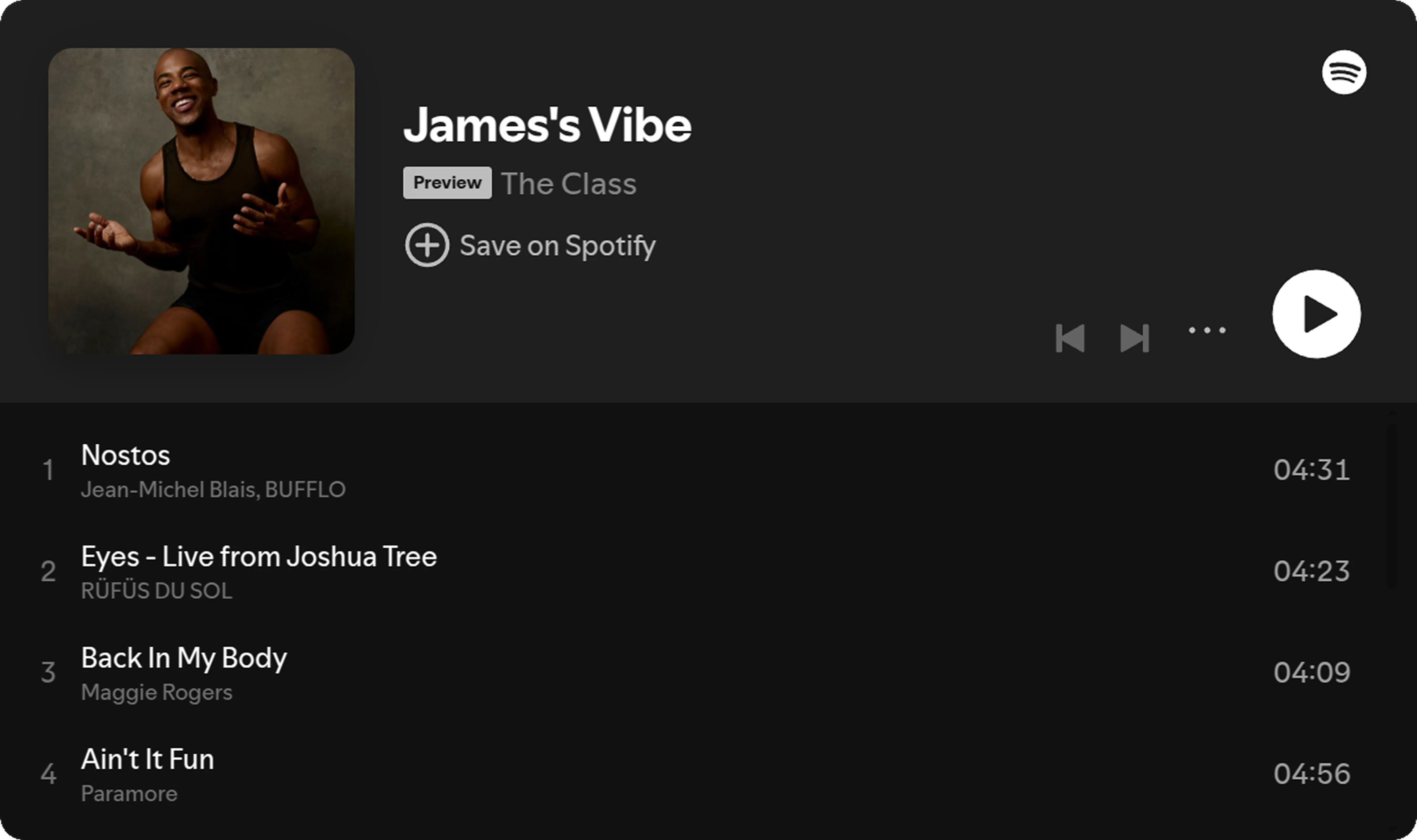 Spotify playlist